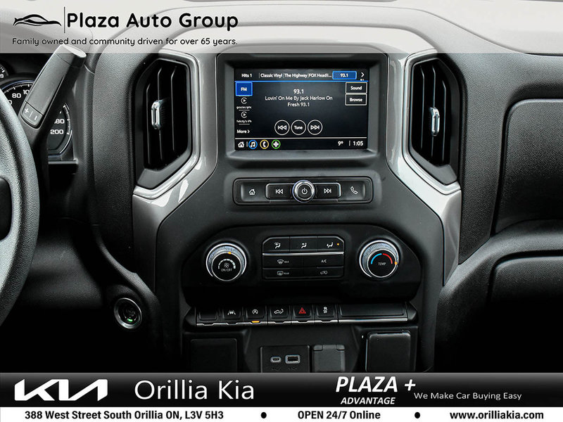 2022 Chevrolet Silverado 1500 Custom APPLE CARPLAY / ANDROID AUTO / HEATED SEATS