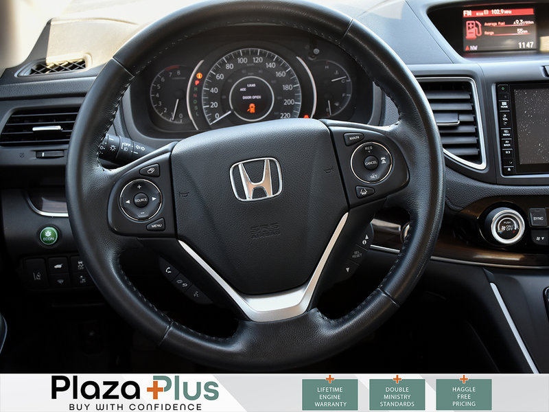 2015 Honda CR-V Touring HEATED LEATHER SEATS / SUNROOF / BLUETOOTH