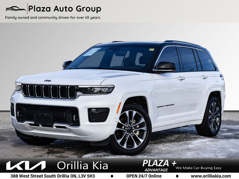 2023 Jeep Grand Cherokee Overland 4WD / APPLE CARPLAY / AIR SUSPENSION