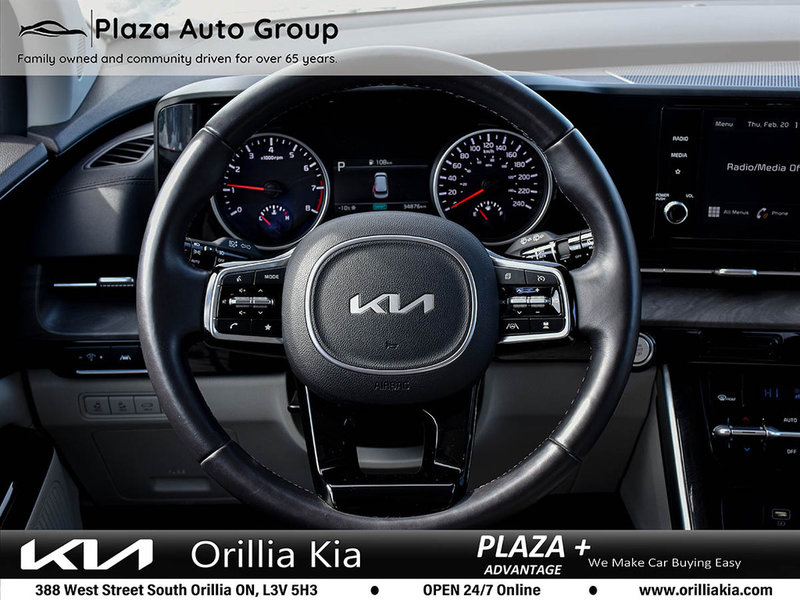 2023 Kia Carnival EX APPLE CARPLAY / ANDROID AUTO / HEATED SEATS