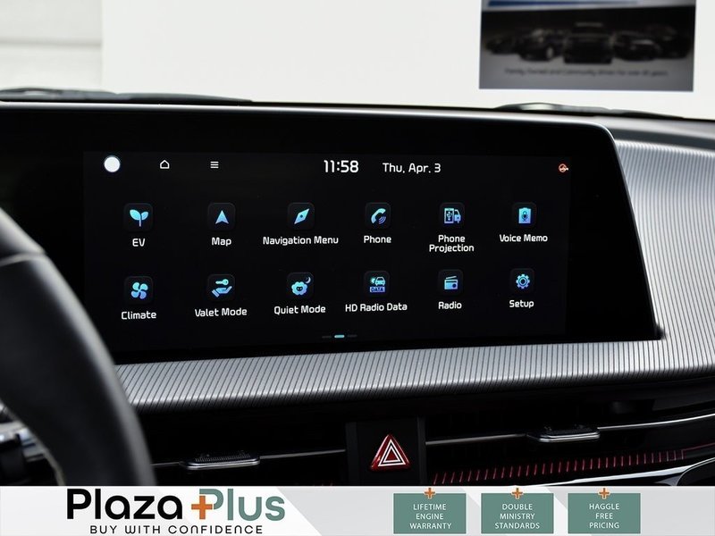 2024 Kia EV6 Land w/GT-Line Pkg 1 APPLE CARPLAY / ANDROID AUTO / HEATED SEATS