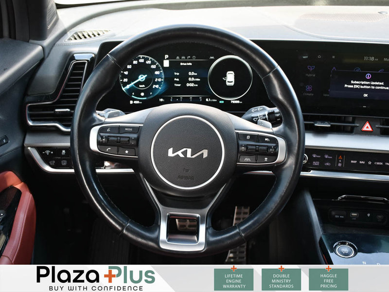 2023 Kia Sportage Hybrid SX CERTIFIED PRE-OWNED | LEATHER SEATS