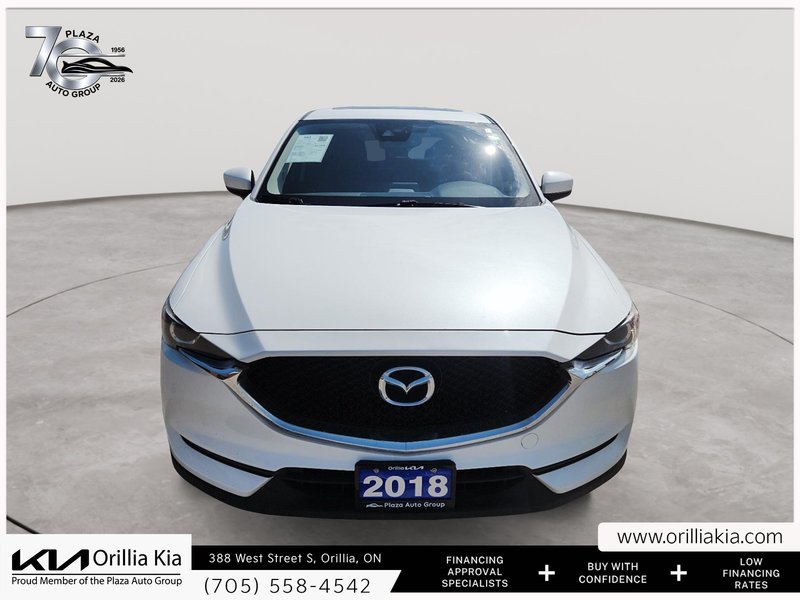 2018 Mazda CX-5 GS LOCAL TRADE | CLEAN CARFAX | LEATHER