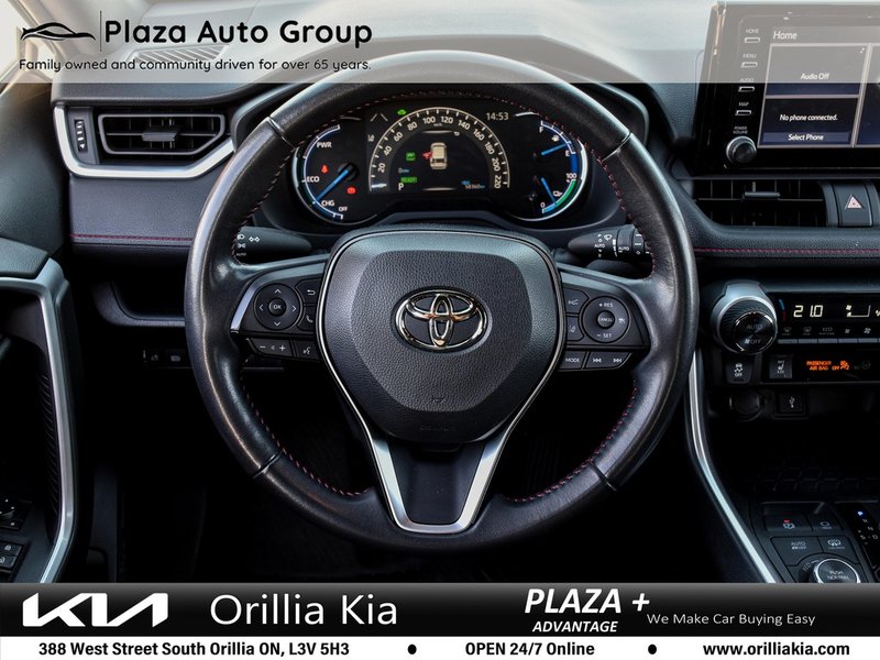 2021 Toyota RAV4 Prime SE APPLE CARPLAY / ANDROID AUTO / LEATHER SEATS