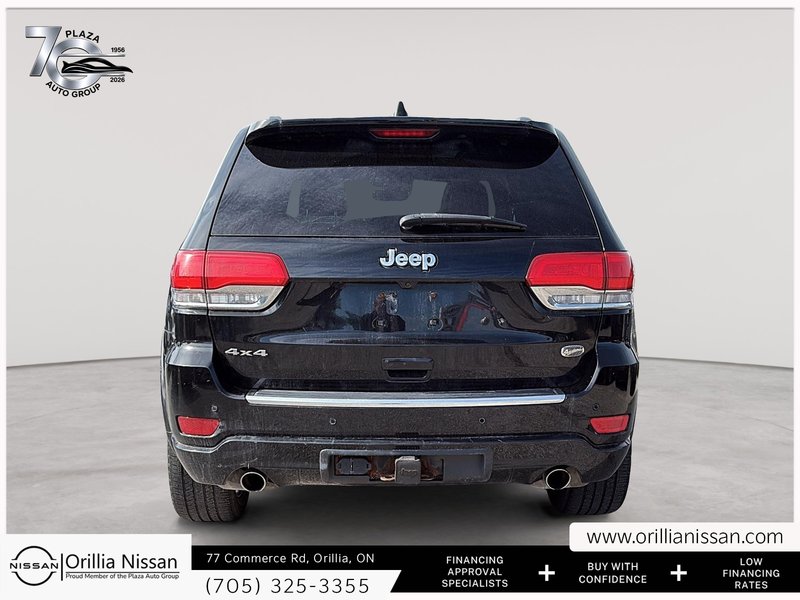 2017 Jeep Grand Cherokee Overland Overland | 4x4 | PANORAMIC SUNROOF | V6