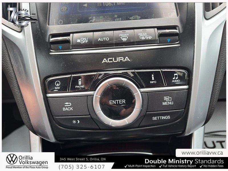 2015 Acura TLX V6 AWD New Rear Brakes! Low Km's!