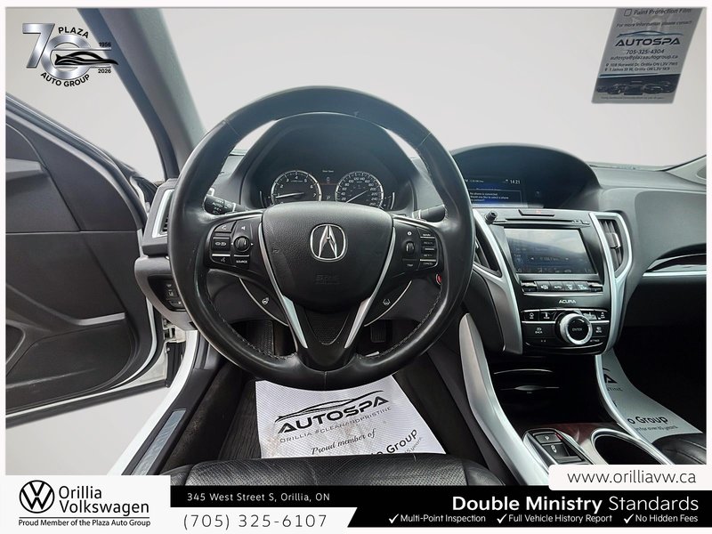 2015 Acura TLX V6 AWD New Rear Brakes! Low Km's!