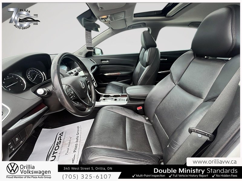 2015 Acura TLX V6 AWD New Rear Brakes! Low Km's!