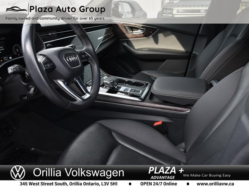 2021 Audi Q8 PROGRESSIV BLACK OPTICS PACKAGE| ADAPTIVE CRUISE CONTROL | QUATTRO AWD | HEATED + VENTILATED LEATHER SEATS