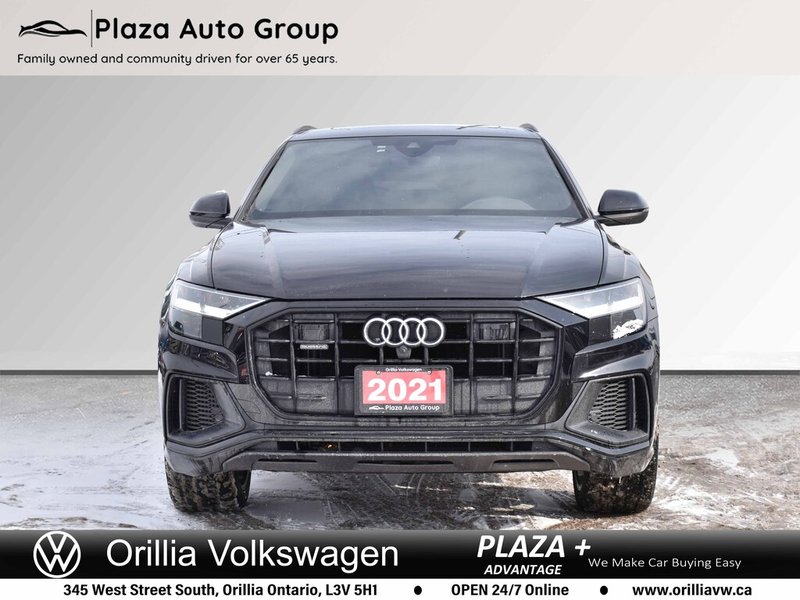 2021 Audi Q8 PROGRESSIV BLACK OPTICS PACKAGE| ADAPTIVE CRUISE CONTROL | QUATTRO AWD | HEATED + VENTILATED LEATHER SEATS