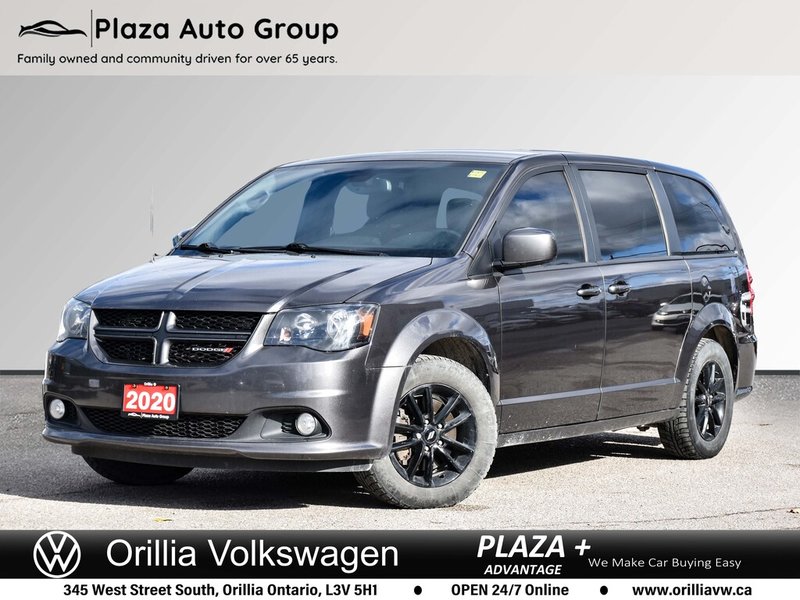 2020 Dodge Grand Caravan GT HEATED STEERING WHEEL | BLIND SPOT MONITORS | LEATHER SEATS | GREAT PRICE!