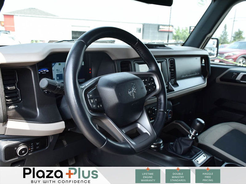 2023 Ford Bronco Big Bend MANUAL TRANSMISSION | 4X4 | PUSH BUTTON START