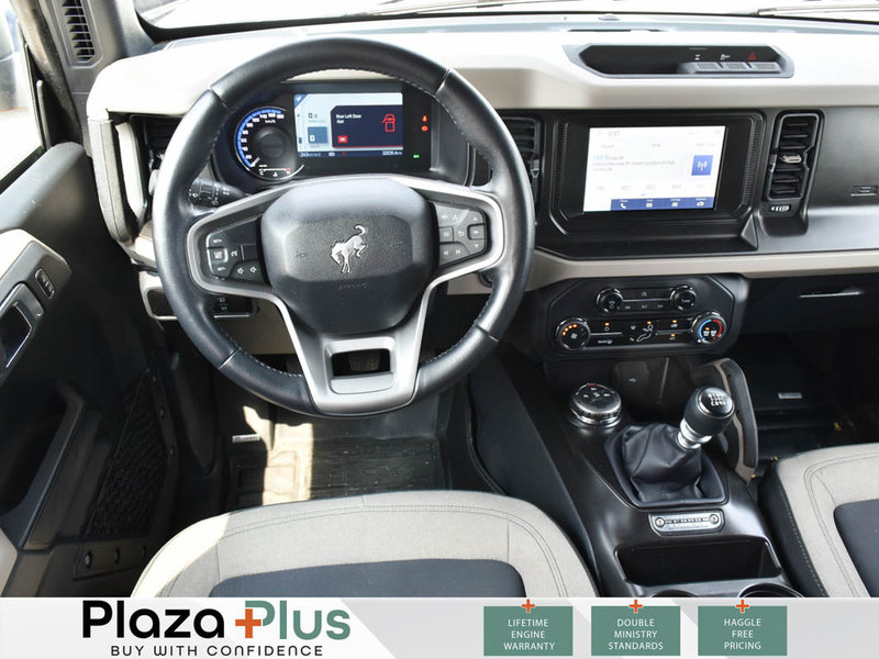 2023 Ford Bronco Big Bend MANUAL TRANSMISSION | 4X4 | PUSH BUTTON START