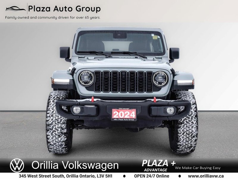 2024 Jeep Wrangler RUBICON X RUBICON | LIKE NEW | HEATED LEATHER SEATS | APPLE CARPLAY + ANDROID AUTO