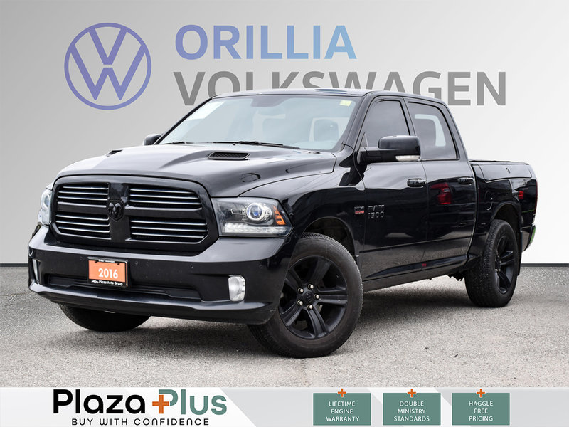 2016 Ram 1500 Sport SPORT | 4X4 | LEATHER SEATS | SUNROOF | CLEAN CARFAX ONE OWNER