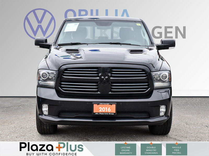 2016 Ram 1500 Sport SPORT | 4X4 | LEATHER SEATS | SUNROOF | CLEAN CARFAX ONE OWNER