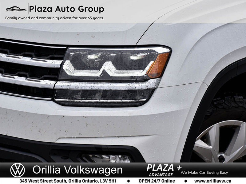 2018 Volkswagen Atlas COMFORTLINE HEATED LEATHER SEATS | ONE OWNER | LOW KM |