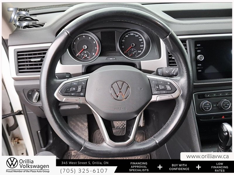 2021 Volkswagen Atlas Comfortline Heated steering wheel | Power driver's seat