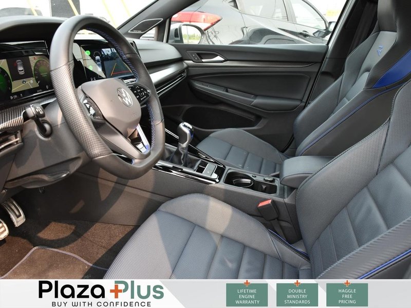 2024 Volkswagen Golf R BASE CPO | MANUAL! | LOW KM | 4MOTION AWD | SUNROOF | HEATED + VENTILATED SEATS