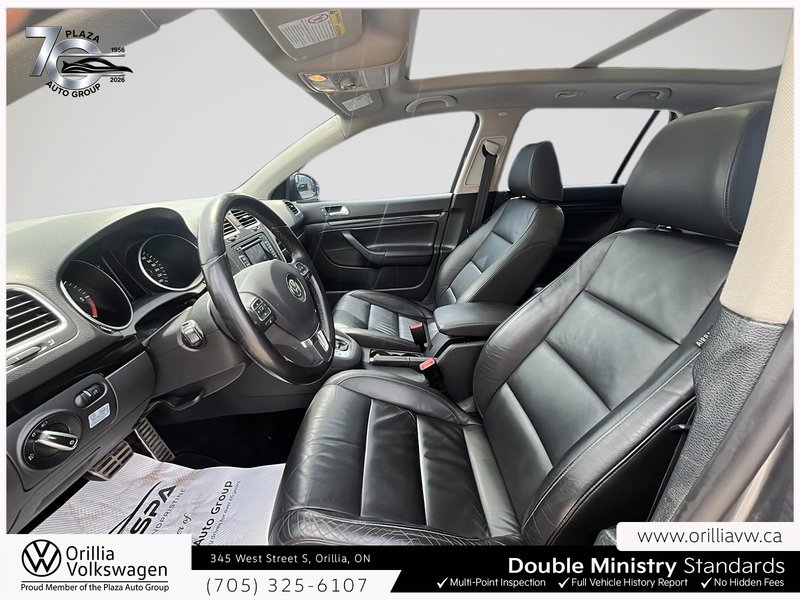 2014 Volkswagen Golf Wagon Comfortline Steering Audio Controls | Leatherette Seats
