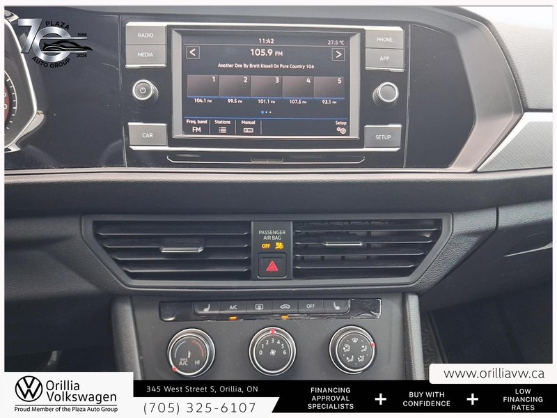 2019 Volkswagen Jetta Comfortline heated front seats | Apple CarPlay and Android Auto