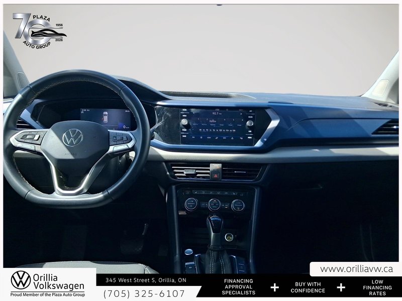 2022 Volkswagen Taos Comfortline Push-Button Start | Wireless phone charging