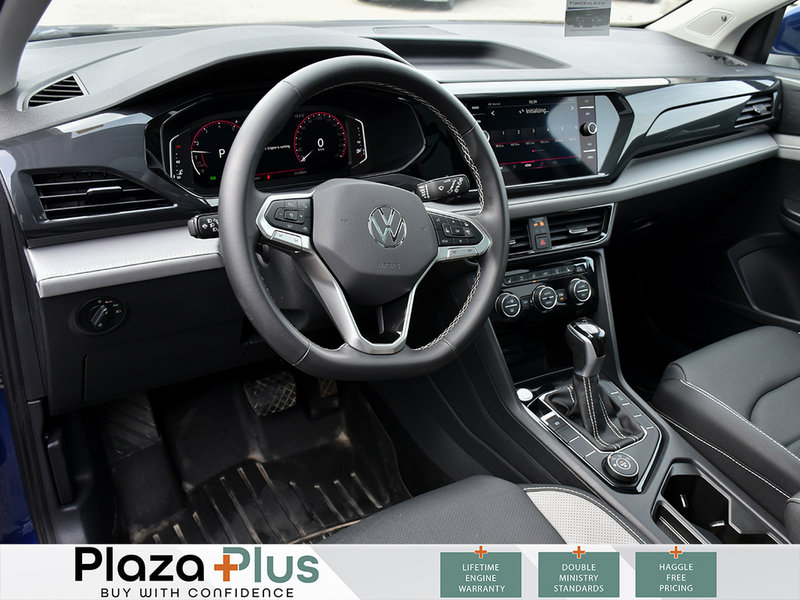 2023 Volkswagen Taos Highline HIGHLINE | CPO | 4MOTION AWD | LOW KILOMETERES! | HEATED + A/C LEATHER SEATS | PANO SUNROOF