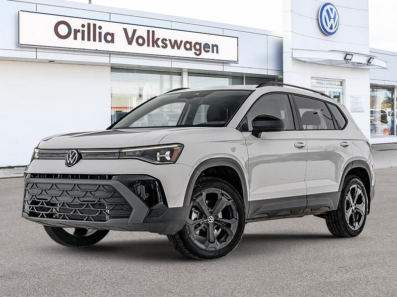 2025 Volkswagen Taos Comfortline Black Edition No Options / Pure Whilte