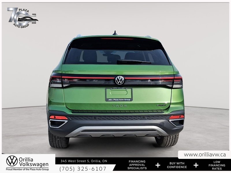 2025 Volkswagen Taos Highline Leather seating | Heated and Ventilated front seats