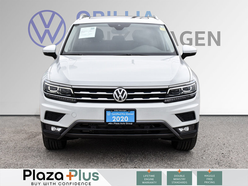 2020 Volkswagen Tiguan Highline HIGHLINE | CPO | PANO SUNROOF | VERY LOW KM! | HEATED LEATHER SEATS | 4MOTION AWD