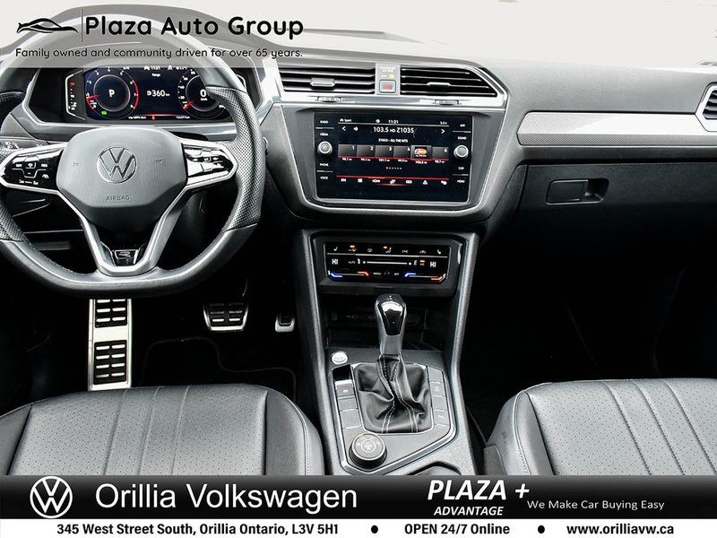 2022 Volkswagen Tiguan COMFORTLINE R-LINE BLACK EDITION ONE OWNER NO ACCIDENTS | PANO SUNROOF | R-LINE