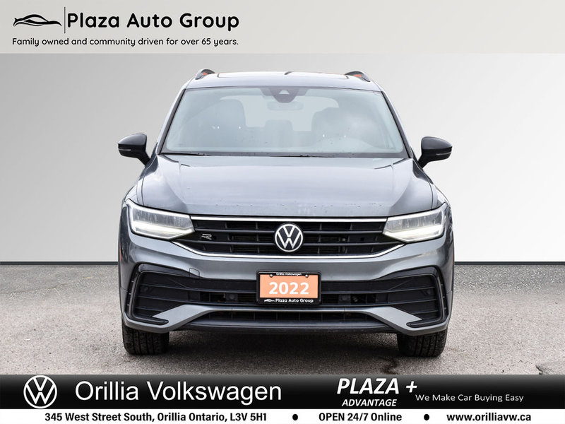 2022 Volkswagen Tiguan COMFORTLINE R-LINE BLACK EDITION ONE OWNER NO ACCIDENTS | PANO SUNROOF | R-LINE