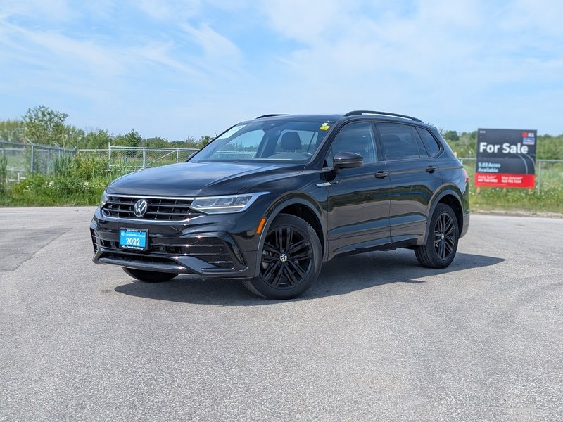 2022 Volkswagen Tiguan Comfortline R-Line Black Edition CPO | GREAT CONDTION LOW KM! | HEATED LEATHER | PANO SUNROOF | R-LINE