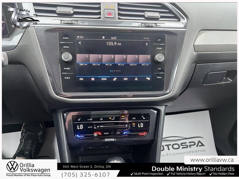 2022 Volkswagen Tiguan Comfortline Remote Start | Leatherette Interior