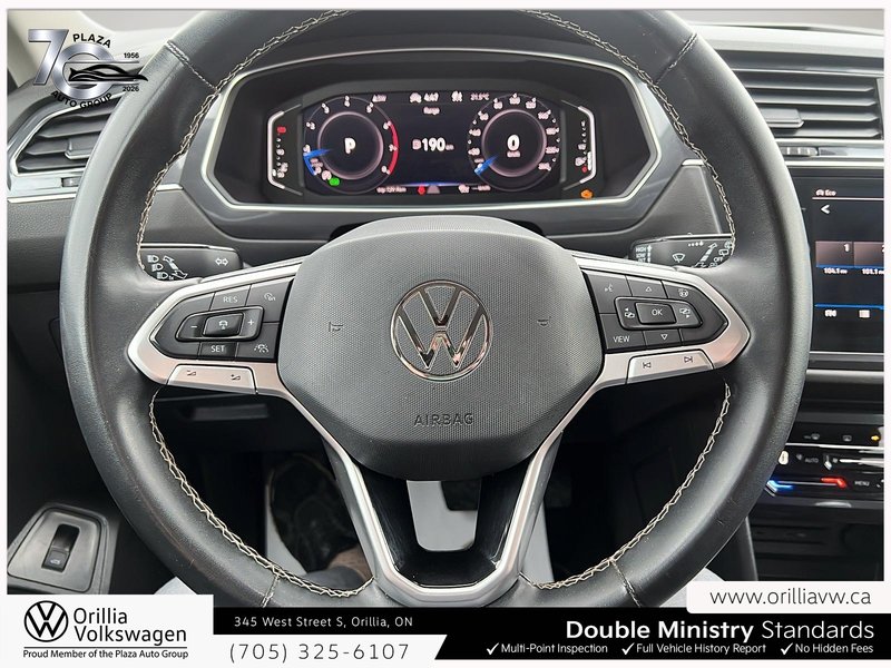 2022 Volkswagen Tiguan Comfortline Remote Start | Leatherette Interior