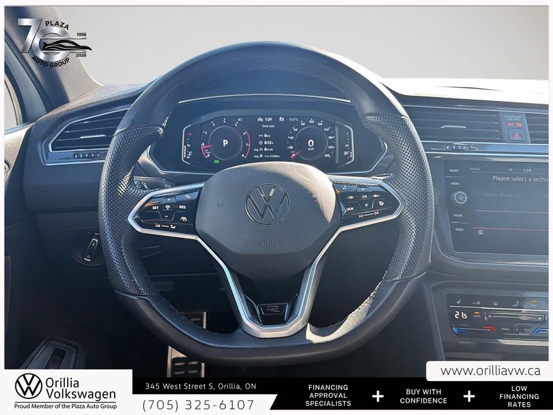 2022 Volkswagen Tiguan Comfortline R-Line Black Edition 4MOTION AWD | Panoramic Roof | R Line Black