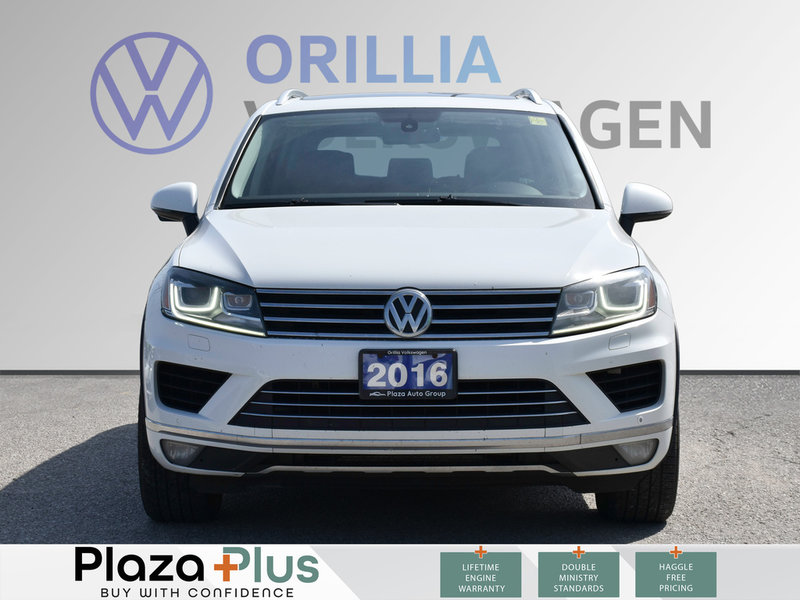 2016 Volkswagen Touareg Comfortline PANO SUNROOF | 4MOTION AWD | HEATED LEATHER SEATS | V6