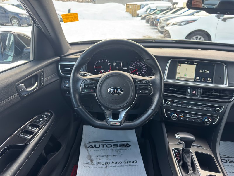 2018 Kia OPTIMA SXL TURBO | TWO SETS OF TIRES ON ALLOYS | APPLE CARPLAY & ANDROID AUTO | ADAPTIVE CRUISE |
