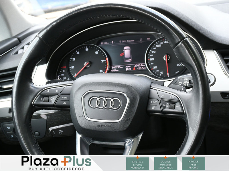 2018 Audi Q7 Komfort Certified | Backup Camera | Bluetooth | Leather