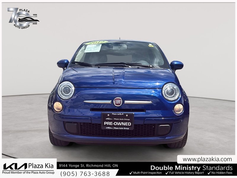 2012 Fiat 500 Pop