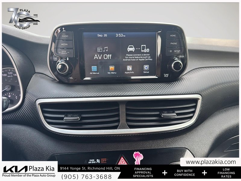 2019 Hyundai Tucson Essential Safety Package