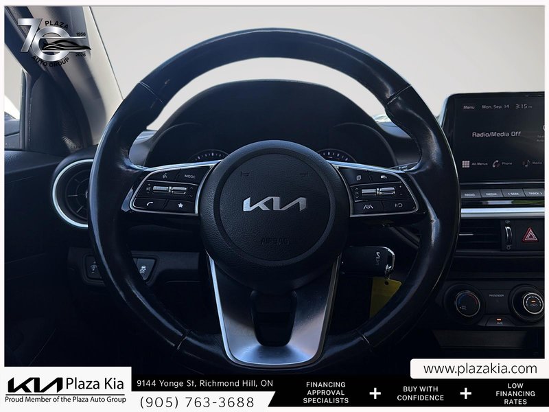2023 Kia Forte EX *Heated Seats | Wireless Charging | Blind Spot Ass