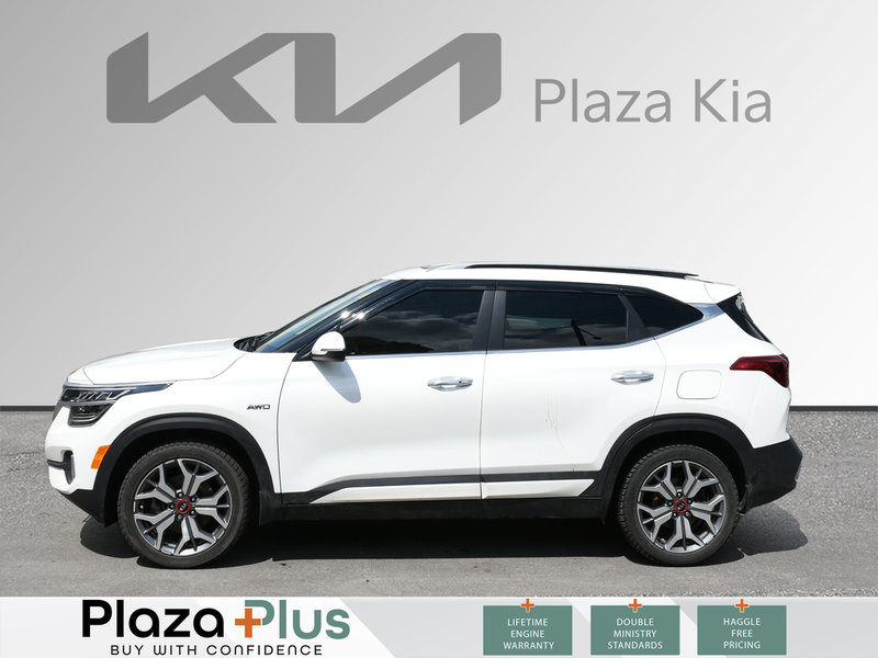 2021 Kia Seltos SX Turbo CPO | Low Mileage | NAVI | Apple Carplay | Android Aut | Backup Camara