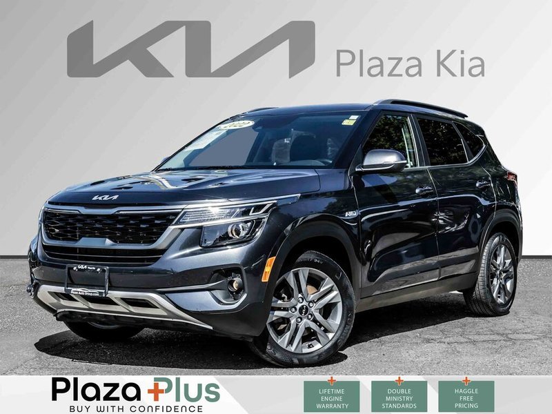 2022 Kia Seltos EX CPO | Apple Carplay | Android Auto | Power Side Mirrors | Backup Cam