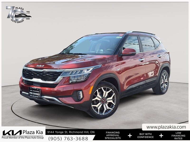 2022 Kia Seltos SX Turbo *AWD | Head-Up Display | Ventilated Seats*