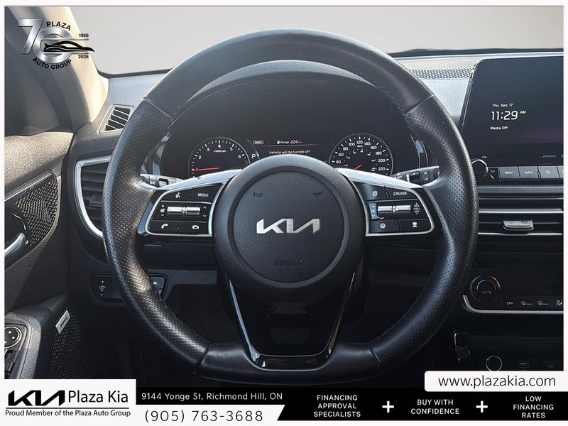 2022 Kia Seltos SX Turbo *AWD | Head-Up Display | Ventilated Seats*