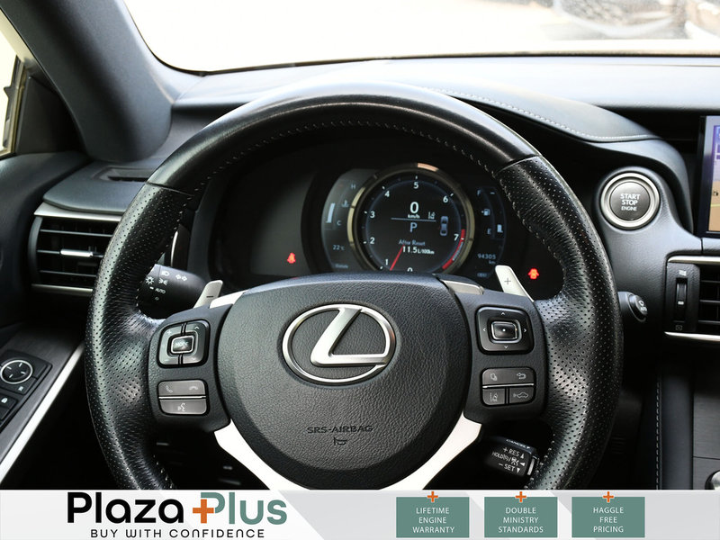 2019 Lexus IS 300 F-SPORT 2 Certified | Navigation | Ventilated Seats | Sunroof