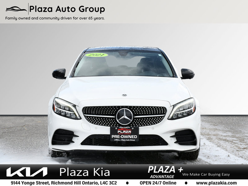 2021 Mercedes-Benz C-Class C 300 PREMIUM PKG|SPORT PKG|BURMESTER SOUND|