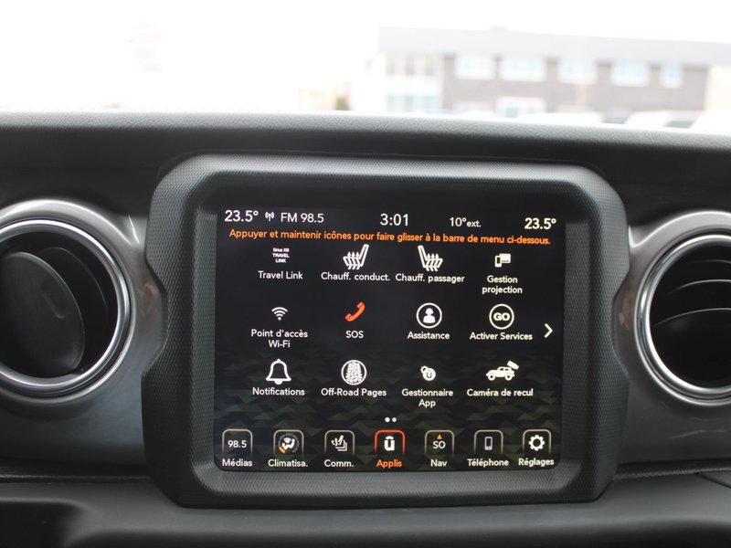2021 Jeep Wrangler UNLIMITED SAHARA V6 GPS AUDIO ALPINE