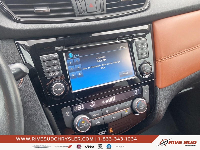 2017 Nissan Rogue SL AWD CUIR TOIT PANO GPS